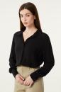 Damen Bluse schwarz